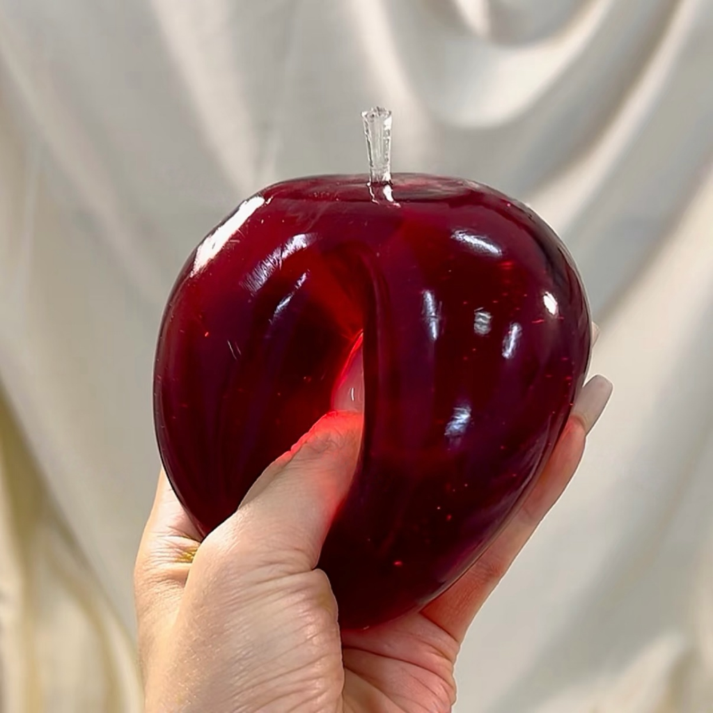 Big Burgundy Apple Squishy
