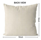 QIONG MENG Christmas Pillow Covers 18x18 Inch Set of 4 Gothic Skull Snowman Pillowcase Halloween Xmas Black and White Throw Pillow Covers Home Sofa Living Room Decorative Cushion Case