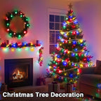 393 FT Christmas Light 1000 LED Xmas Lights Outdoor Christams String Lights Waterproof 8 Modes & Timer, Fairy Lights Plug in for Weeding, Patio, Party, Holiday,Christmas Decor (Multicolour)