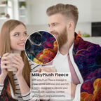 amepay Mystical Skull Throw Blanket - Soft & Warm Flannel Fleece, Cozy Plush, Lightweight, Fuzzy, Anti-Pilling, Perfect for Halloween,Couch, Bedroom, Travel - Unique Design for Men & Boys 60×50inch