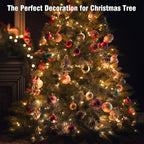 Extra Long Christmas Tree Lights 197FT 600 LED Connectable 8 Modes with Timer Decorative String Lights for Xmas Tree Patio Party Warm White
