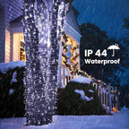 Color Changing Christmas Lights, 175ft 500 LED Warm White & Multicolor Christmas String Light with Remote, 11 Modes Fairy Twinkle Lights for Party Home Garden Holiday Weddings Xmas Tree Decorations