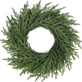 Artgar 26 Inch Pine Wreath - Christmas Wreaths for Front Door - Real Touch Pine Wreath - Large Artificial Green Wreaths for Walls Windows Porches Farmhouse Indoor Outdoor Home Decor