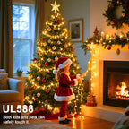 114 FT 350 LED String Lights Outdoor Indoor, Christams String Lights Waterproof 8 Modes & Timer, Fairy Lights Plug in for Bedroom, Weeding, Patio, Party, Holiday,Christmas Decor（Warm White）