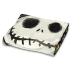 Northwest Nightmare Before Christmas Micro Raschel Throw Blanket, Ultra Soft Throw, 46 x 60 Inches, Dark Creep
