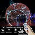 LAMPHOME 33ft Christmas Decorative Mini Lights, 100 LED Transparent Wire Fairy Starry String Lights Plug in, 16 Lighting Modes, for Indoor Outdoor Xmas Tree Wedding Party Decoration (Red+Green)