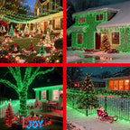 350LED Christmas Lights Indoor Outdoor, 90ft 12 Modes Green LED String Lights with Timer Dimmable, Waterproof Christmas Tree Lights for Xmas Patio Yard Fence Balcony Garden Party Decor Green