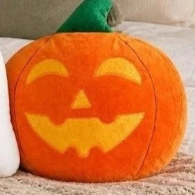 Halloween Pumpkin & Ghost Decorative Throw Pillow