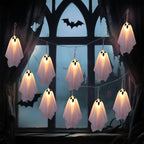 Halloween Ghost LED String Lights for Indoor Window Decor