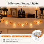 Halloween LED Pumpkin Ghost String Lights