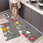 VIKAMA Kitchen Floor Mat Living Room And Bedroom Entrance Door Mat Home Decoration Laundry Room Corridor Long Small Carpet