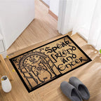 VIKAMA Middle Earth The Lord Of The Rings Printed Rug Entrance Doormat Hallway Foot Mat Fantasy Themed Decorative Rug