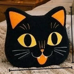 Halloween Pumpkin & Ghost Decorative Throw Pillow