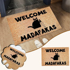VIKAMA Cartoon Ins Style Crystal Velvet Anti-fouling Floor Mat Home Porch Absorbent Anti-slip Kitchen Floor Mat