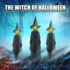 Light-Up Witch Stakes Halloween Outdoor Decoration