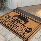 VIKAMA Pixel Style Carpet - Durable And Slip-Resistant Floor Mat For Indoor And Outdoor Entrances - Creative Home Decoration
