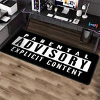 VIKAMA Creative Carpet Letter Floor Mat Door Mat Kitchen Rug Long Carpet Living Room Carpet Rug For Bedroom Machine Washable