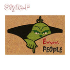 Christmas Door Mat Outdoor Welcome Mat For Front Door, Entryway Christmas Carpet, 60X40CM Inch Door Mats, Anti-Slip Rug For Home
