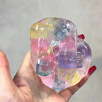 Colored Hard Candy Cube
