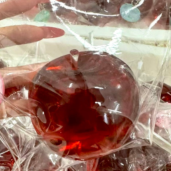 Big Burgundy Apple Squishy